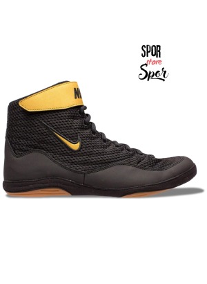 Nike İnflict Siyah/Sarı Güreş Ayakkabısı